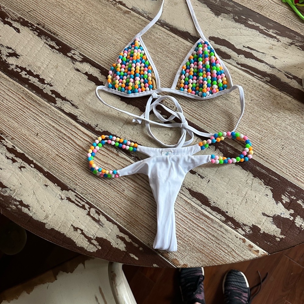 Andi Bagus  Beaded Bikini Set